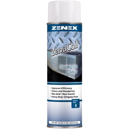 Zenex Zenacoil Foaming Coil Cleaner net 18 oz. 1 Can 493555-1